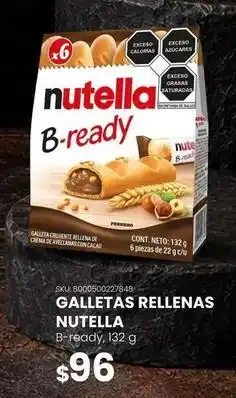 Nutella - galletas rellenas