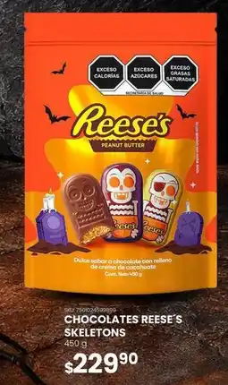 Woolworth Reese's - chocolates skeletons oferta