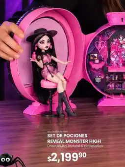 Woolworth Set de pociones reveal monster high oferta