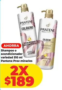 HEB Pantene Shampoo o acondicionador oferta
