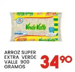 Alsuper Verde Valle arroz super extra verde oferta