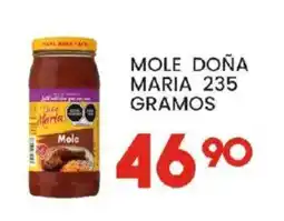 Alsuper Doña Maria Mole oferta