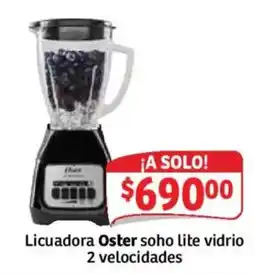 Soriana Mercado Oster licuadora soho lite vidrio oferta