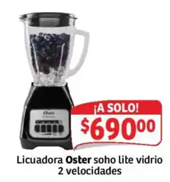 Oster licuadora soho lite vidrio