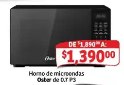 Soriana Mercado Oster horno de microondas de 0.7 p3 oferta