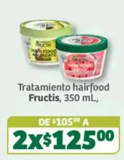 Soriana Súper Fructis Tratamiento hairfood oferta