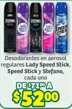 Soriana Súper Lady Speed Stick Speed Stick Stefano oferta