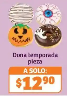 Soriana Súper Dona temporada pieza oferta