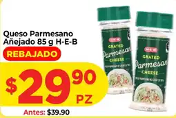 HEB H-E-B Queso Parmesano Añejado oferta