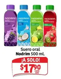 Soriana Mercado Nodrim suero oral oferta