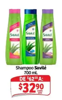 Soriana Mercado Shampoo Savilé oferta