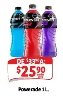 Soriana Mercado Powerade 1L oferta