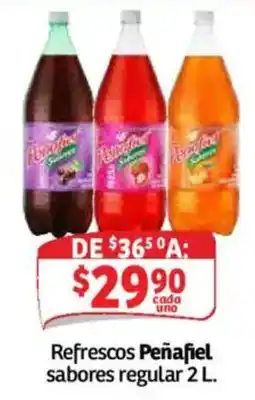 Soriana Mercado Refrescos Peñafiel sabores regular oferta