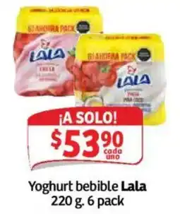 Soriana Mercado Lala Yoghurt bebible oferta