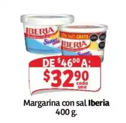 Soriana Mercado Iberia margarina con sal oferta