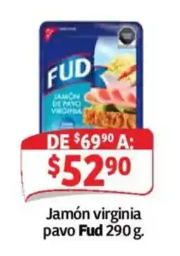 Soriana Mercado Fud jamón virgina pavó oferta