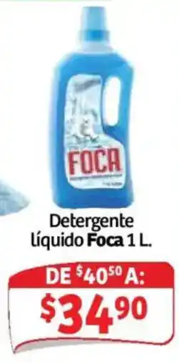 Soriana Mercado Foca detergente liquido oferta