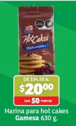 Soriana Mercado Gamesa harina para hot cakes oferta