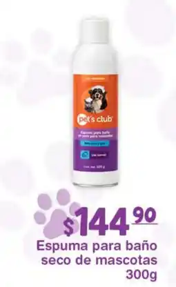 Fresko pet's club espuma para baño seco de mascotas oferta