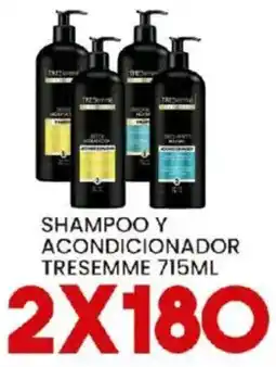 Alsuper tresemme shampoo y acondicionador oferta