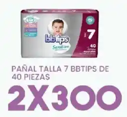 Alsuper Bbtips pañal talla 7 oferta