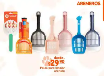 Pet's club palas para limpiar arenero