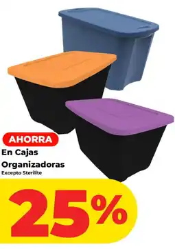 HEB Cajas Organizadoras oferta