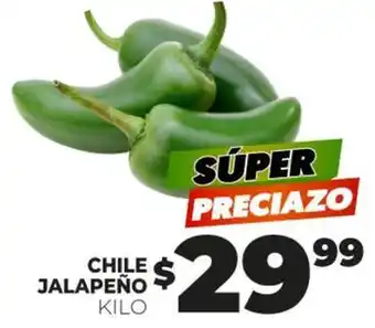 Chile jalapeño kilo