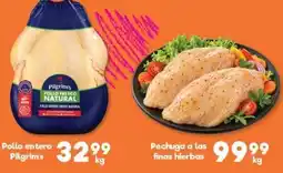 S-Mart Pilgrim's pollo entero oferta