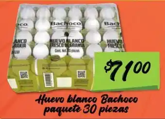 Bachoco huevo blanco
