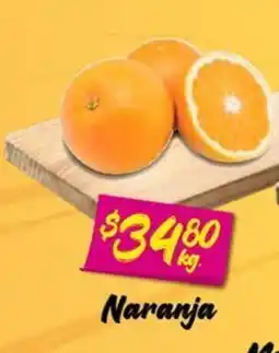 Soriana Mercado Naranja oferta