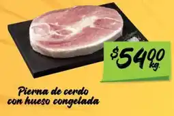 Soriana Mercado Pierna de cerdo con hueso congelada oferta