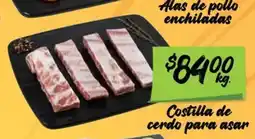 Soriana Mercado Costilla de cerdo para asar oferta