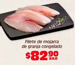 Soriana Híper Filete de mojarra de granja congelado oferta