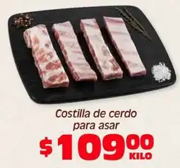 Soriana Híper Costilla de cerdo para asar oferta
