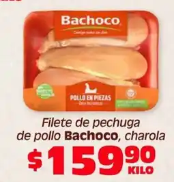 Soriana Híper Bachoco filete de pechuga de pollo oferta