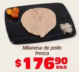 Soriana Híper Milanesa de pollo fresca oferta