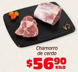 Soriana Híper Chamorro de cerdo oferta