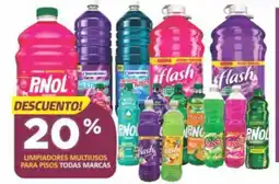 Super Gutiérrez pinol limpiadores multiusos para pisos todas marcas oferta