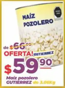 Super Gutiérrez Gutierrez maíz pozolero oferta