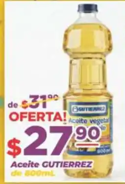 Super Gutiérrez Aceite cutierrez oferta