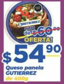 Super Gutiérrez Gutierrez Queso panela oferta