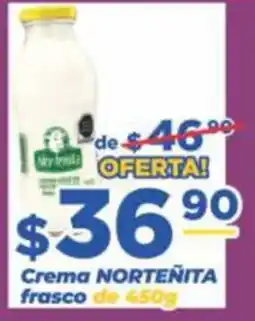 Super Gutiérrez Crema NORTEÑITA oferta