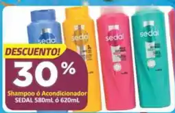 Super Gutiérrez sedal Shampoo ó Acondicionador oferta