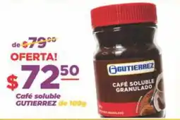 Super Gutiérrez Gutierrez café soluble oferta