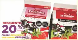 Super Gutiérrez Fresante fresas con crema vegetal oferta