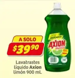 Soriana Express Axion lavatrastes líquido limón oferta