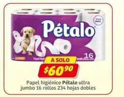 Soriana Express Pétalo papel higiénico ultra oferta