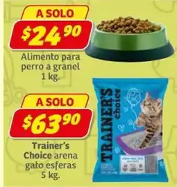 Soriana Express Trainer's Choice arena gato esferas oferta