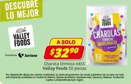 Soriana Express Valley Foods charolas térmicas desechables oferta